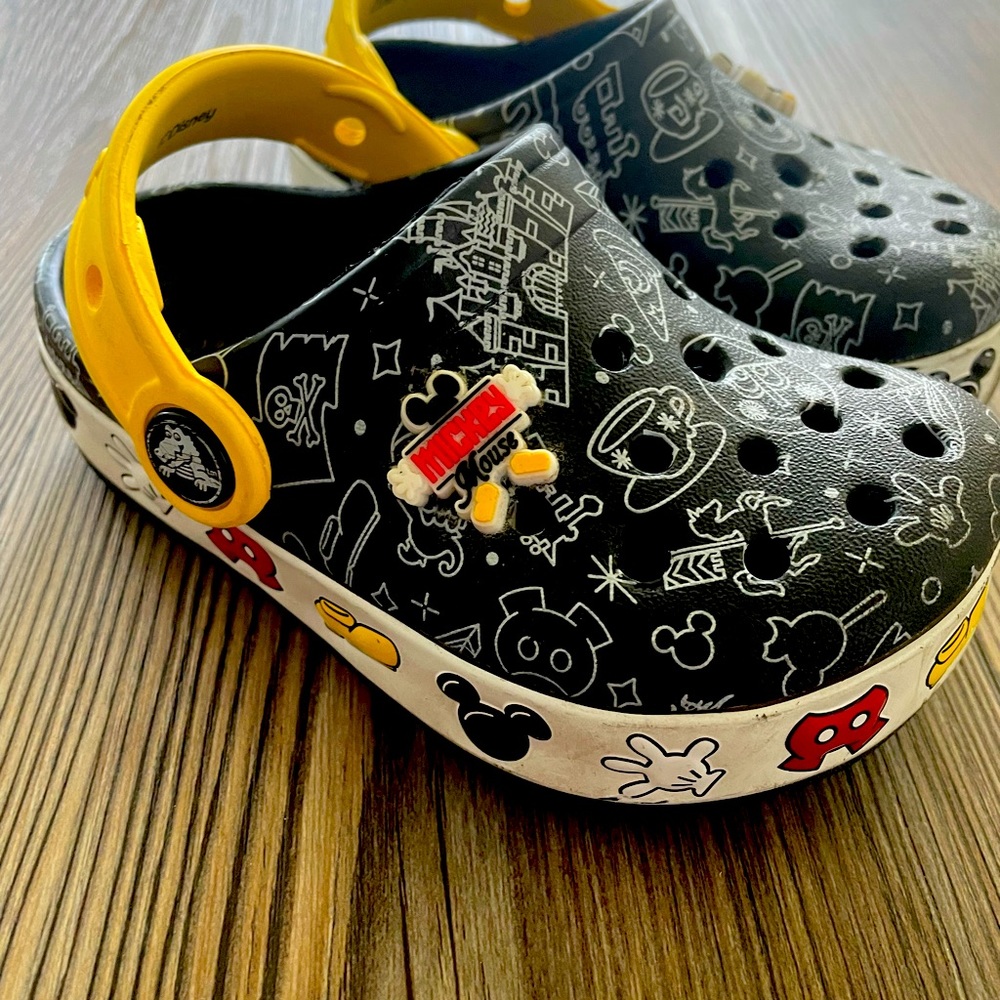 Well Loved Light up Micky Crocs!